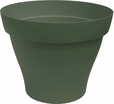 Obrázek produktu pro Poétic Romeo Round, květináč, květináč, květináč, plast, khaki, Ø 21 cm, PRO21KA