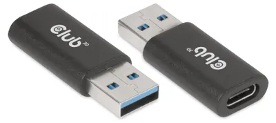 Immagine prodotto di Club3D Adapter USB 3.2 Typ A <> USB 3.2 Typ C      St/Bu retail
