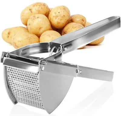 Produktbild von Famanu Kartoffelstampfer Edelstahl - 30 cm