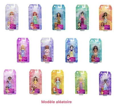 Obrázok produktu pre Figúrka Disney princeznej, 9 cm, Mattel, model podľa dostupnosti, pre dievčatá od 3 rokov