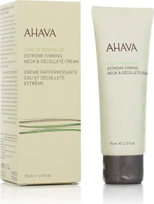 Zdjęcie produktu dla Ahava Time to Revitalize Ujędrniający krem ekstremalnie ujędrniający do szyi i dekoltu 75 ml