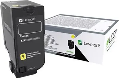 Image de Lexmark jaune - original - cartouche de toner LCCP