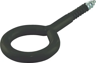 Obrázok produktu pre suki. 6152059 suki. Ringschraube, 30 x 12 x 3,8 mm, schwarz, Holzgewinde
