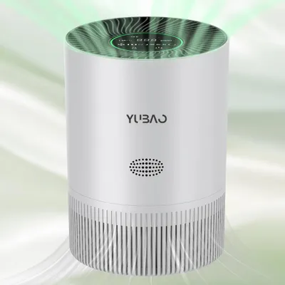 Produktbild von Luftreiniger für Zuhause - PJ01 HEPA H13 - 500 m³/h Luftstrom - 20–30 m² Räume - Leise ≤25 dB - Entfernt Tiergerüche - Weiß