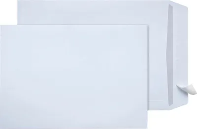 Produktbild von STEINMETZ Versandtaschen DIN C4 ohne Fenster weiß 250 St.