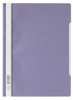 Zdjęcie produktu dla DURABLE Skoroszyt z przezroczyst? ok?adk? A4 opakowanie 50 sztuk, Jasnofioletowy, 257312, 50 szt.