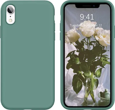 Image de Coque En Silicone Apple Iphone Xr Verte