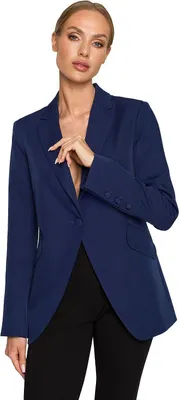 Productafbeelding van Made of Emotion, damesblazer, model Lorri M701, marineblauw, maat M