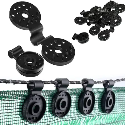Image de Solidchoice - Coffret de 50 clips spéciales pour stores et filets de jardin