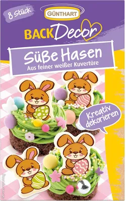 Obrázok produktu pre Günthart sladké zajačiky z jemnej bielej polevy 16g
