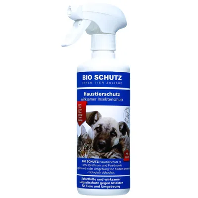 Produktbild von Bio Schutz Haustier-Schutz Spray 500 ml – Natürlich gegen Parasiten