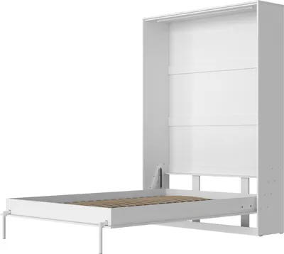 Produktbild von SMARTBett Schrankbett Classic 140x200 Vertikal Weiss