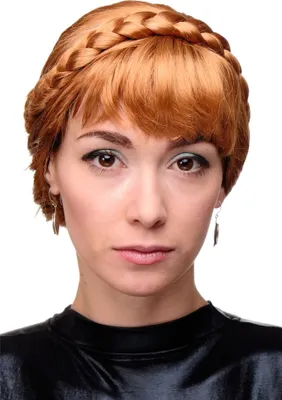 Produktbild von WIG ME UP Damenperücke Geflochten Zopf Kupfer-Blond Modell: GFW2031B