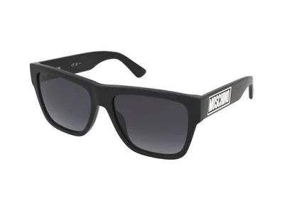 Produktbild von Moschino MOS167/S BLACK/DARK GREY SHADED 57/17/145 Herrenbrillen Sonnenbrillen
