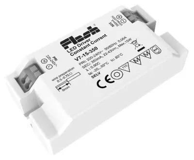 Imagen del producto de ARELUX, controlador, 700mA, 15W, IP20