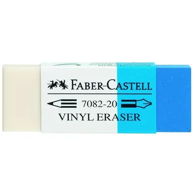 Produktbild von FABER-CASTELL Kunststoff Radierer Kombi 7082 20