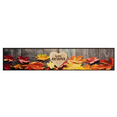 Immagine prodotto di vidaXL Tappeto da cucina lavabile autunno 60x300 cm velluto