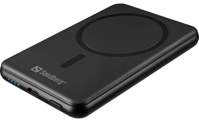 Produktbild von Sandberg 421-50, 5000 mAh, Halbfestkörper, Kabelloses Aufladen, 3,6 V, Schwarz