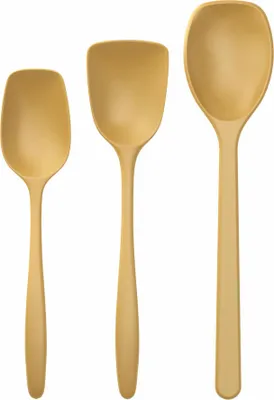 Produktbild von Rosti Rührlöffelset 3-tlg. New Classic, Küchenhelfer, Kunststoff, Curry, 30137