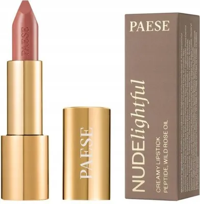 Produktbild von PAESE Nudelightful Feuchtigkeitsspendender Lippenstift 407 Cherry Mocha 4,5 g