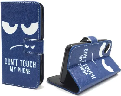 Produktbild von Handyhülle Tasche für Handy Wiko Sunset 2 Dont Touch my Phone