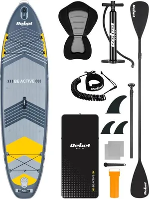 Image de Planche à pagaie SUP REBEL ACTIVE RBA-4507-GR avec siège, gris 11' 335x84x15