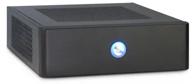 Produktbild von Inter-Tech ITX-601, Desktop, PC, Schwarz, ITX, Heimbüro, CE