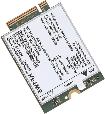 Obrázok produktu pre Mini LTE WWAN NGFF kartový modul – bezdrôtový sieťový adaptér EM7455 – kompatibilný s DW5811e