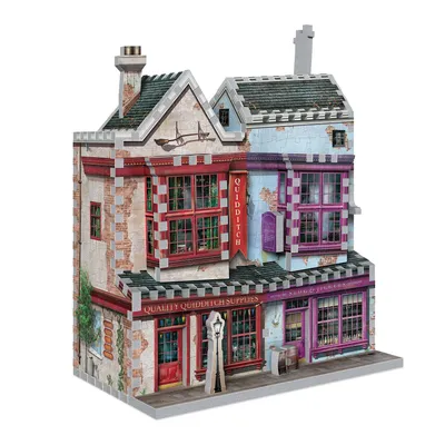 Zdjęcie produktu dla Qualitäts Quidditch Shop & Apotheke - Harry Potter / Wysokiej jakości artykuły do quidditcha. Puzzle 305 Teile