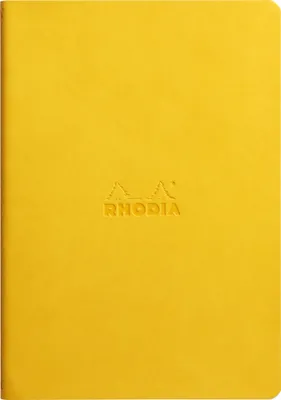 Produktbild von Rhodia Nbuch A5 liniert 32Bl narzisse