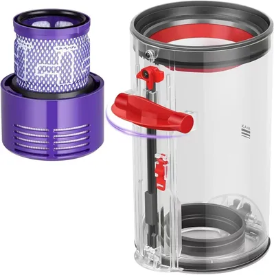 Ersatz-Staubbehälter für Dyson V10 (SV12) mit HEPA-Filter