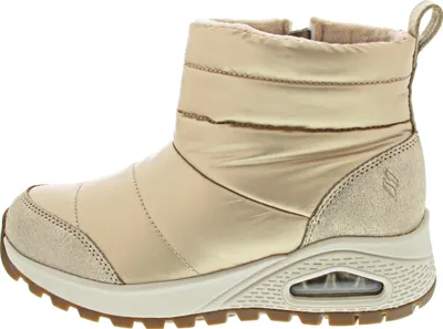 Image de Skechers Uno Rugged Puffer Daze Damen Stiefelette Gold