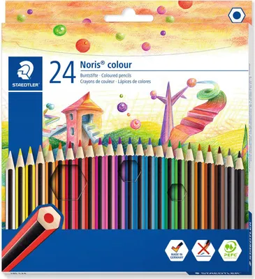 Image de STAEDTLER® 185 C24 Buntstift Noris colour    100% PEFC