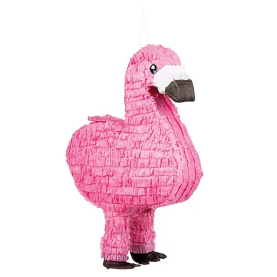 Image de Pinata Flamingo Décoration de fête 55 x 39 cm Anniversaire d'enfant Décoration de table