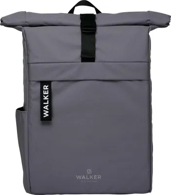 Image de Walker sac à dos de loisirs sac à dos pour ordinateur portable Classic Rolltop 20L Asphalt Grey bleu gris