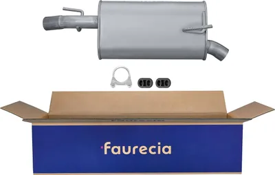 Produktbild von HELLA 8LD 366 031-401 Endschalldämpfer für OPEL Meriva A (X03) Auspuff