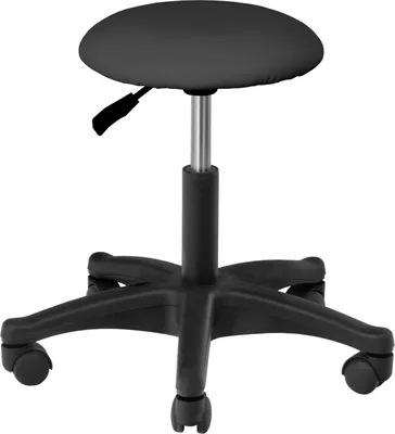 Produktbild von Kosmetikhocker AM-312 - Schwarz