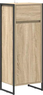 Obrázok produktu pre vidaXL Kúpeľňová skrinka s dvierkami Sonoma 40 x 30 x 100 cm materiál na báze dreva