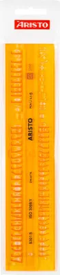 Produktbild von ARISTO Schriftschablone gerade 5 mm ISO 3098-1/DIN 6776