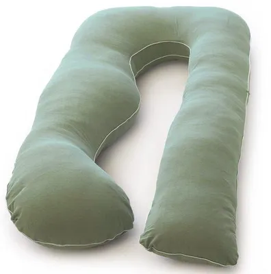 Zdjęcie produktu dla Ibenzoa® Poduszka do ciąży i karmienia w kształcie litery U – 133 cm, ortopedyczna poduszka zapewniająca wsparcie całego ciała, idealna dla pleców, bioder, nóg i szyi, idealna do relaksu i dla osób śpiących na boku