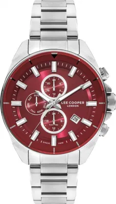 Produktbild von Herrenuhr LEE COOPER LC07830.380 rot Fashion als Geschenk