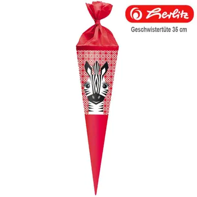 Produktbild von Herlitz Schultüte 35 cm, Motiv:Dschungeltiere