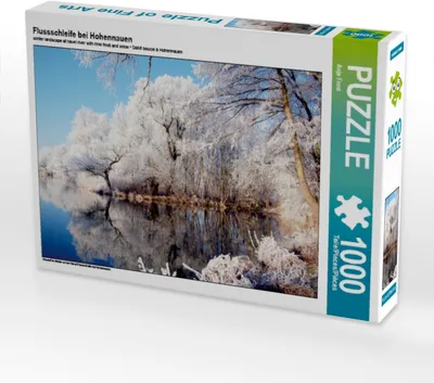 Produktbild von Calvendo Flussschleife bei Hohennauen 1000 Teile Puzzle quer 640x480mm, Frost Anja; 7295308