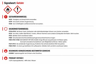 Produktbild von Isopropanol 70 % IPA 10 L Kanister Reiniger Entfetter ERSOLIN