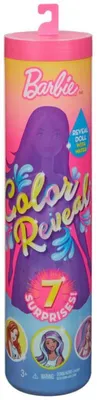 Zdjęcie produktu dla Barbie Color Reveal Barbie Vlna 1 Więcej Gatunków