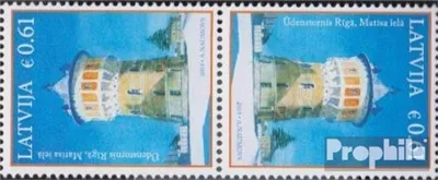 Produktbild von Briefmarken Lettland 2019 Mi 1071K (kompl.Ausg.) Kehrdruckpaar postfrisch Architektur