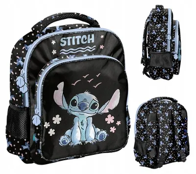 Produktbild von PASO Schul- und Kindergartenrucksack, ein Fach, Disney, Sky Blue, Stitch