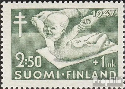 Produktbild von Briefmarken Finnland 1947 Mi 341 postfrisch Bekämpfung Tuberkulose