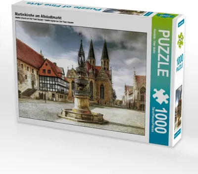 Produktbild von Calvendo Martinikirche am Altstadtmarkt 1000 Teile Puzzle quer 640x480mm, ; 7356441