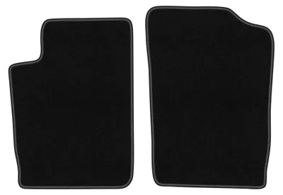 Obrázok produktu pre Predné velúrové koberce pre: Citroen Xsara 1997-2006 (kombi/hatchback) – 2 ks, čierne, na mieru – Wielganizator BASIC